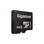 Gigastone Prime Series Microsdhc 64gb 2-in-1 Memory Card And Sd Adapter (class 10)