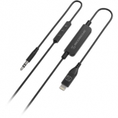 3.5 Stereo Cable With Conrols For Lightning Devices