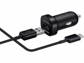 Samsung Fast Charge Vehicle Charger W Usb To Type C 