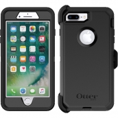 Otterbox - Defender Case For Apple Iphone 8 Plus / 7 Plus - Black