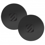 Scosche - Magicplates Round For Popsockets - Black