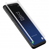 Zagg - Invisibleshield Curved Glass Screen Protector For Samsung Galaxy S8 Plus - Clear 