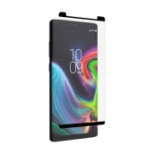 Zagg - Invisibleshield Elite Curved Full Adhesive Glass Screen Protector For Samsung Galaxy Note 9 - Clear