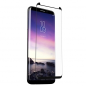Zagg - Invisibleshield Elite Curved Full Adhesive Glass Screen Protector For Samsung Galaxy S9 Plus - Clear
