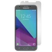 Gadget Guard - Black Ice Glass Screen Protector For Samsung Galaxy J3 2017 / J3 Emerge / Express Prime 2 / Amp Prime 2 / J3 Eclipse / J3 Mission - Clear