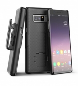 Encased Holster Shell Combo With Kickstand For Samsung Galaxy Note 8