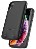 Iphone Xs Max Black Rebel Power Wireless Charging - Battery Case