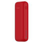 Mophie - Power Boost Power Bank 5,200 Mah - Red