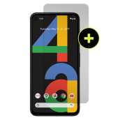 Gadget Guard - Black Ice Plus $150 Guarantee Glass Screen Protector For Google Pixel 4a - Clear