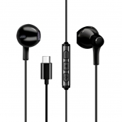 Moisture Mt-h212 Earphones For Type C In Black
