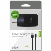 2 / 2 Htc Quickcharge 2.0 Micro Home Charger With Data Cable (1.5 Amp)