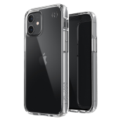 Speck - Presidio Perfect Clear Case For Apple Iphone 12 Mini - Clear