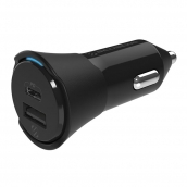 Powervolt Pd32 Dual-port 20 W Usb-c & 12 W Usb-a Car Charger