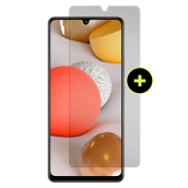 Gadget Guard - Black Ice Plus Glass Screen Protector For Samsung Galaxy A42 5g - Clear