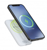 Powerpeak 5000mah Magcharge Power Bank - White
