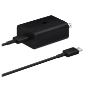 Samsung - Power Adapter 15w With Usb C Cable - Black