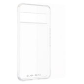 Case-mate - Protection Pack Tough Case And Glass Screen Protector For Google Pixel 8 Pro - Clear