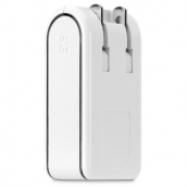Puregear 4.8a Dual Usb Wall Charger (provides 2.4a Per Port) (24w) - White