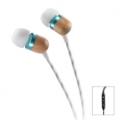 Marley Jamacia In Ear Headphones With Microphone-mint